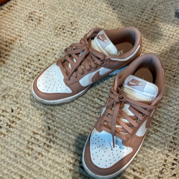 Nike dunk pink rose whisper women’s size 7 - Picture 1 of 5